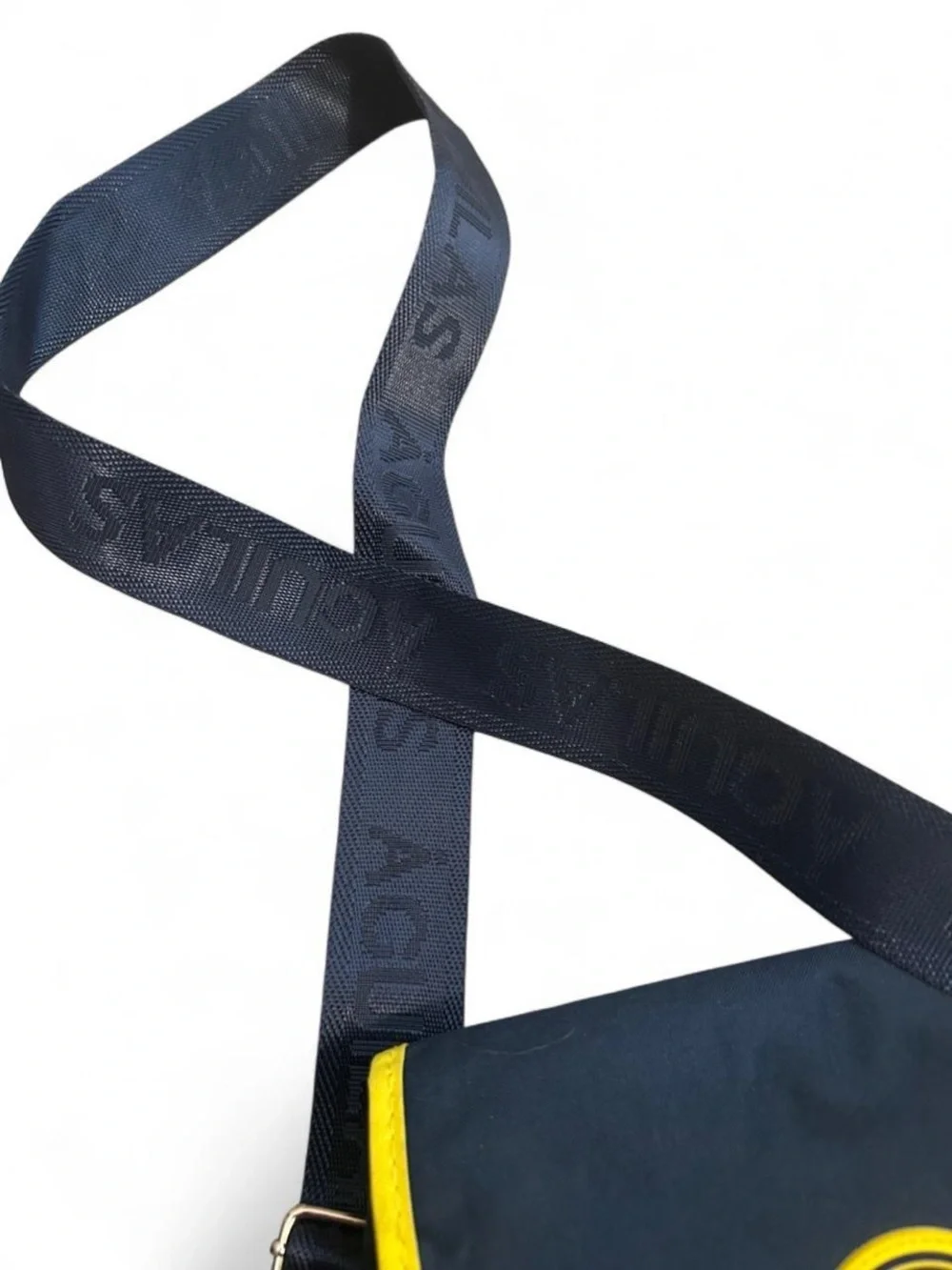 Club América Las Aguilas Soccer Crossbody Messenger Bag Navy/Yellow 13